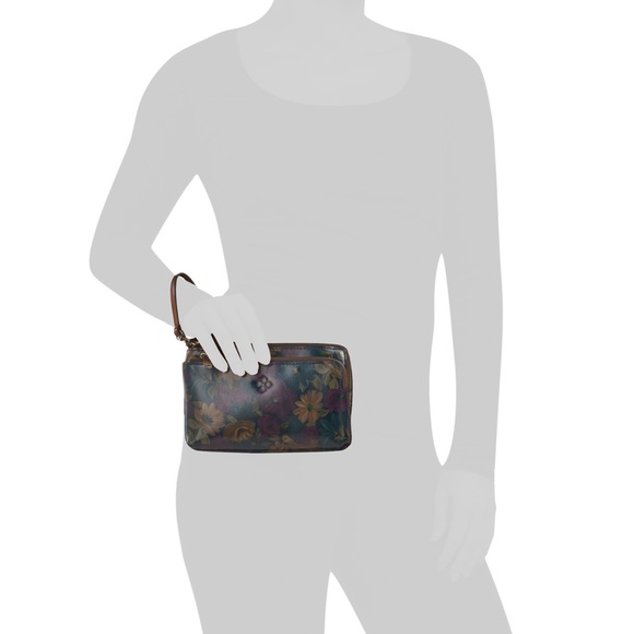 NIB-Patricia Nash-Doorways to Italy-Varone-Dual Zip Wristlet Pouch-GiftBoxed-$89 - Picture 14 of 14